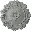 Ekena Millwork Plymouth Ceiling Medallion (Fits Canopies up to 1 5/8"), 16 3/4"OD x 1 3/8"P CM16PL